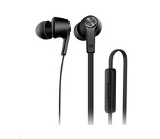 Xiaomi Mi In-Ear Basic (ZBW4354TY) čierna / Slúchadlá s mikrofónom a ovládačom / 3.5 mm Jack / 1.25m