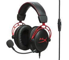 HyperX Cloud Alpha Pro Gaming / čierno-červená / herné slúchadlá s mikrofónom / 50 mm / 3.5mm Jack / 1.3m 