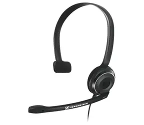 Sennheiser PC 7 USB čierna / headset - jednostranné slúchadlo s mikrofónom / USB / 2m / dopredaj