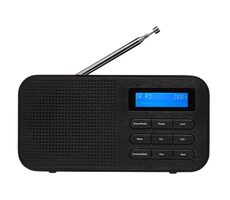 DENVER DAB-42 kompaktné rádio / DAB+ / FM / LCD displej / 1W RMS