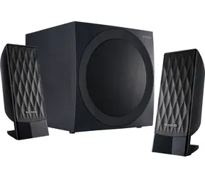Microlab M300BT čierna / 2.1 subwoofer systém / Bluetooth / RMS 38 W / 4 Ohm / 40 - 20 000 Hz / 3.5mm / USB
