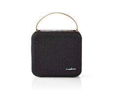 Nedis SPBT35100BN - Bluetooth® Reproduktor / Čierna - Hnedá / 45 W / Vodotesný / Prenosná Rukoväť 