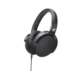 Sennheiser HD 400S čierna / slúchadlá cez uši s mikrofónom / 3.5 mm / 1.4 m