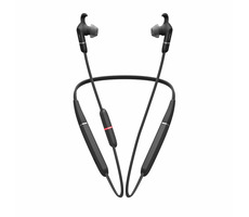 JABRA Evolve 65e čierna / Bluetooth prenosný Headset / do uší / Microsoft Skype for Business