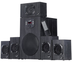 Genius SW-HF 5.1 4500 Ver. II / Repro / 5.1 / 125W / LED displej / diaľkové ovládanie / čierna