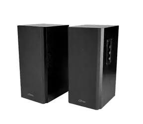 Media-Tech AUDIENCE HQ čierna / Reproduktory / 2.0 / RMS 2x20W / aktívny / drevený box