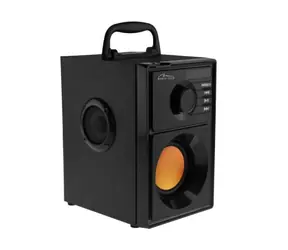 Media-Tech BOOMBOX čierna / bezdrôtový reproduktor / RMS 15W + subwoofer PMPO 600W / BT 2.1 + EDR / FM Radio / microSD