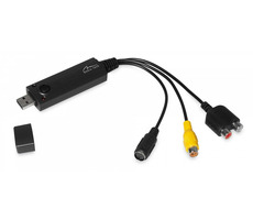 Media-Tech VIDEO GRABBER Analógový audio-video konvertor / USB 2.0 / Podporované systémy PAL | NTSC | Secam_L