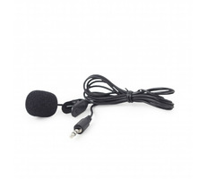 Gembird MIC-C-01 klopový mikrofón / 3.5 mm jack / čierny