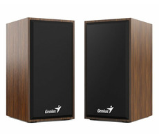 Genius SP-HF180 hnedá / Repro / 2.0 / 6W / 3.5 mm jack / ovládač hlasitosti / drevené