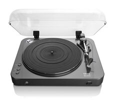 Lenco LBT-120 čierna / Gramofón / 33 &amp; 45 RPM / BT / USB / predzosilňovač