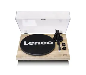 Lenco LBT-188 svetlo hnedá / Gramofón / 33 &amp; 45 RPM / USB / BT / RCA / predzosilňovač