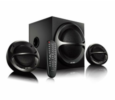 Fenda F&amp;D A111X čierna / Reproduktory / 2.1 / 35W / BT4.0 / FM rádio / USB prehrávanie / diaľkové ovládanie