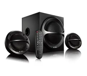 Fenda F&amp;D A111X čierna / Reproduktory / 2.1 / 35W / BT4.0 / FM rádio / USB prehrávanie / diaľkové ovládanie
