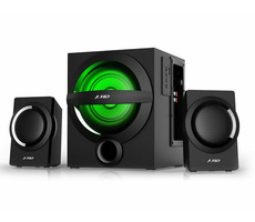 Fenda F&amp;D A140X čierna / Reproduktory / 2.1 / 37W / BT4.0 / FM rádio / USB prehrávanie / diaľkové ovládanie
