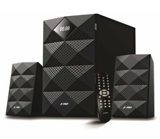 Fenda F&amp;D A180X čierna / Reproduktory / 2.1 / 42W / BT4.0 / FM rádio / USB prehrávanie / diaľkové ovládanie