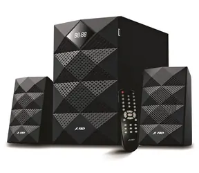 Fenda F&amp;D A180X čierna / Reproduktory / 2.1 / 42W / BT4.0 / FM rádio / USB prehrávanie / diaľkové ovládanie
