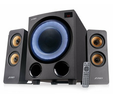 Fenda F&amp;D F770X čierna / Reproduktory / 2.1 / 76W / BT5.0 / FM rádio / USB prehrávanie / optický vstup / diaľkové ovládanie