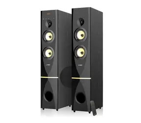 Fenda F&amp;D T-88X čierna / Reproduktory / 2.0 / 300W / BT4.2 / FM rádio / USB / optický vstup / diaľkové ovládanie / Karaoke
