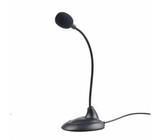 Gembird MIC-205 / stolný mikrofón čierna