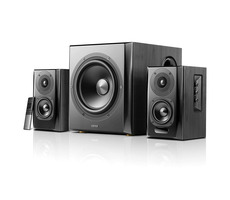 EDIFIER S351DB čierna / 2.1 / reproduktory / 150W RMS / Bluetooth / 3.5 mm jack / opt. vstup