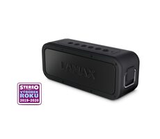 Lamax Storm1 čierna / Bluetooth reproduktor / 2x 20W / 6600mAh / BT 5.0 / IP67 / AUX / microSD / NFC / dopredaj
