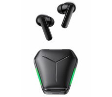 USAMS JY01 TWS Gaming Headset čierna / 2x 40mAh + 380 mAh