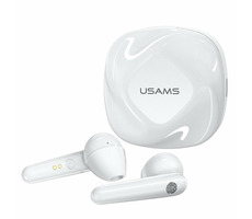 USAMS SD TWS Dual Stereo Wireless Headset BT 5.0 biela / 40 mAh + 300 mAh