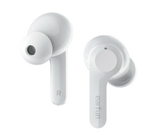 EarFun Air biela / bezdrôtové slúchadlá / mikrofón / Bluetooth 5.0 / IPX7 / dobíjacie púzdro 