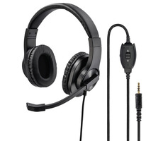Hama PC headset HS-350 stereo čierna