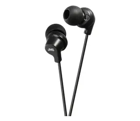 JVC HA-FX10-BE čierna / slúchadlá do uší / 3.5mm jack / 1.2m