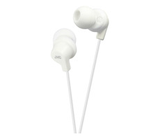 JVC HA-FX10-WE biela / slúchadlá do uší / 3.5mm jack / 1.2m