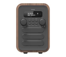 Denver DAB-48 sivá / rádio / DAB+ / FM / Bluetooth / výstup na slúchadlá