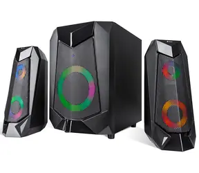 Tracer 2.1 Hi-Cube RGB čierna / Reproduktory / 2.1 / BT / 3.5mm jack / 20W