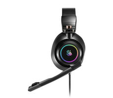 A4tech BLOODY G580 čierna / Herné slúchadlá s mikrofónom / 7.1 / Mikrofón sklápací / USB / 2m