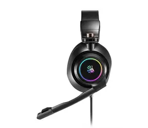 A4tech BLOODY G580 čierna / Herné slúchadlá s mikrofónom / 7.1 / Mikrofón sklápací / USB / 2m