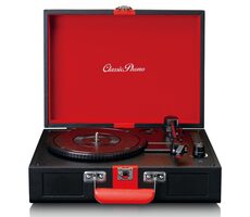 Lenco TT-110 čierna / Gramofón / 33 &amp; 45 &amp; 78 RPM / RCA / Bluetooth / 3.5 mm jack / AUX IN / repro