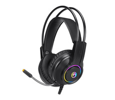 Marvo HG8935 čierna / slúchadlá s mikrofónom / USB / podsvietenie / kábel 2.1m