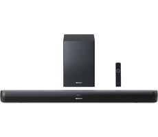 Sharp HT-SBW202 čierna / 2.1 soundbar / 200W / Bluetooth / ARC / USB / diaľkový ovládač