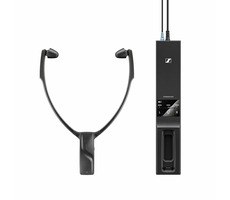 SENNHEISER RS 5200 čierna / bezdrôtové špuntové slúchadlá k televízii / dokovacia&amp;vysielacia stanica