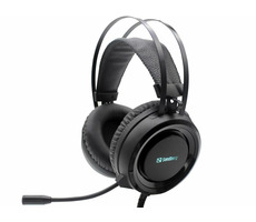 Sandberg Dominator čierna / herné slúchadlá / mikrofón / 3.5 mm jack / LED osvetlenie