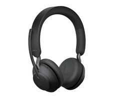 Jabra Evolve2 65 Stereo MS USB-A čierna / stereo náhlavná súprava / mikrofón / Bluetooth / USB-A dongle