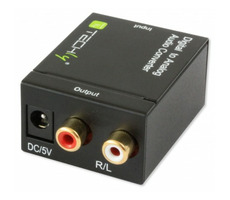 Techly IDATA-SPDIF-3 Konvertor Digital - Analóg