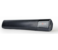 Gembird SPK-BT-BAR400-01 čierna/ prenosný reproduktor / 2x5W / Bluetooth 5 / dobíjací