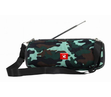 Gembird SPK-BT-17-CM camo / prenosný reproduktor / 2x5W / Bluetooth 5.1 / dobíjací