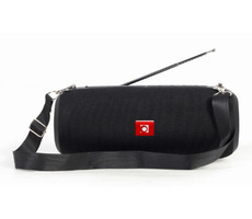 Gembird SPK-BT-17 čierna / prenosný reproduktor / 2x5W / Bluetooth 5.1 / dobíjací