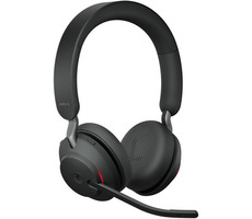 Jabra Evolve2 65 Stereo UC + Link 380 USB-C MS čierna / stereo náhlavná súprava / mikrofón / Bluetooth