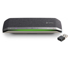 Poly Sync 40+ SY40 sivá / Konferenčné zariadenie a reproduktor / USB-A&amp;USB-C&amp;BT/ s mikrofónom