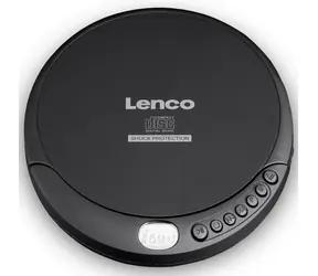 Lenco CD-200 čierna / prenosný CD prehrávač / 3.5 mm jack / CD&amp;CD-R&amp;CD-RW