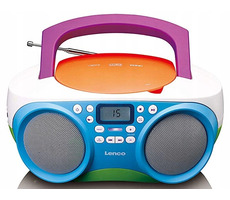 Lenco SCD-41 / FM rádio / CD prehrávač / 2x2W / 3.5mm jack / AUX / USB / MP3